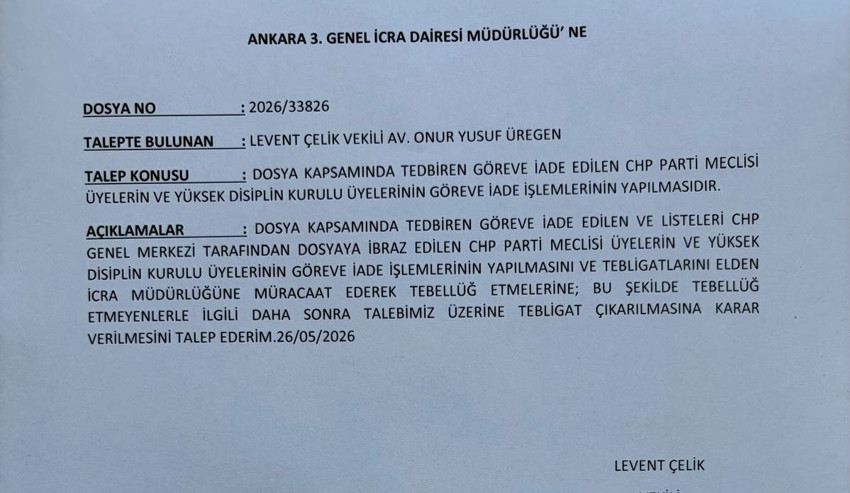 CHP'de Kemal Kılıçdaroğlu'ndan yeni dilekçe: Eski Parti Meclisi göreve geliyor - Resim : 1