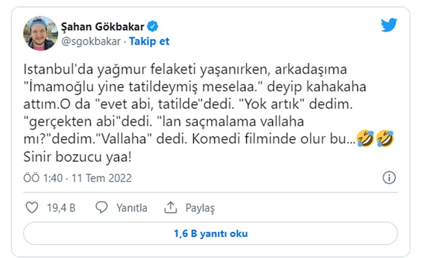 Şahan Gökbakar'dan İmamoğlu'na: Sinir bozucu ya... - Resim : 2