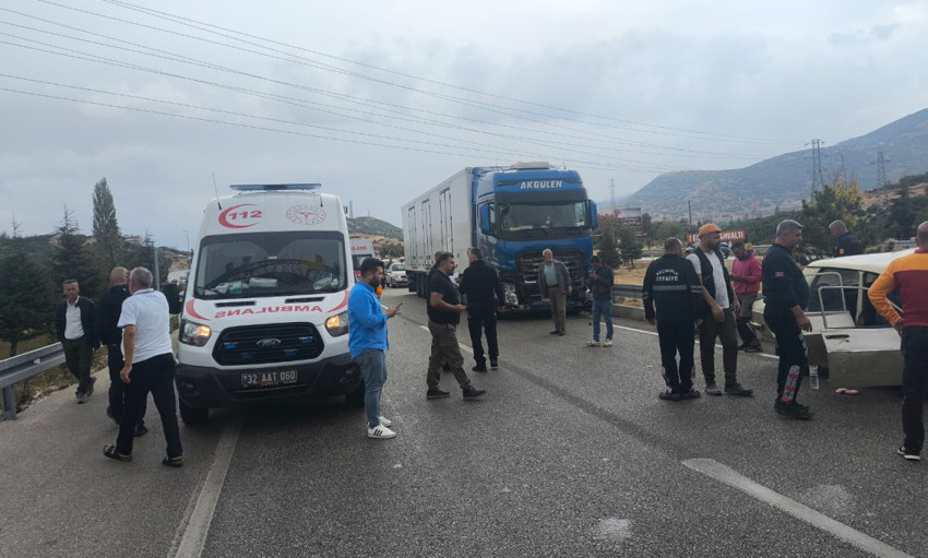 Isparta’da korkunç zincirleme trafik kazası! Çok sayıda ölü ve yaralı var… - Resim : 1