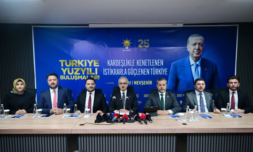 Bakan Uraloğlu Nevşehir’de müjdeyi duyurdu: Çerkezköy-Kapıkule Hızlı Tren Hattı için tarih verdi - Resim : 1