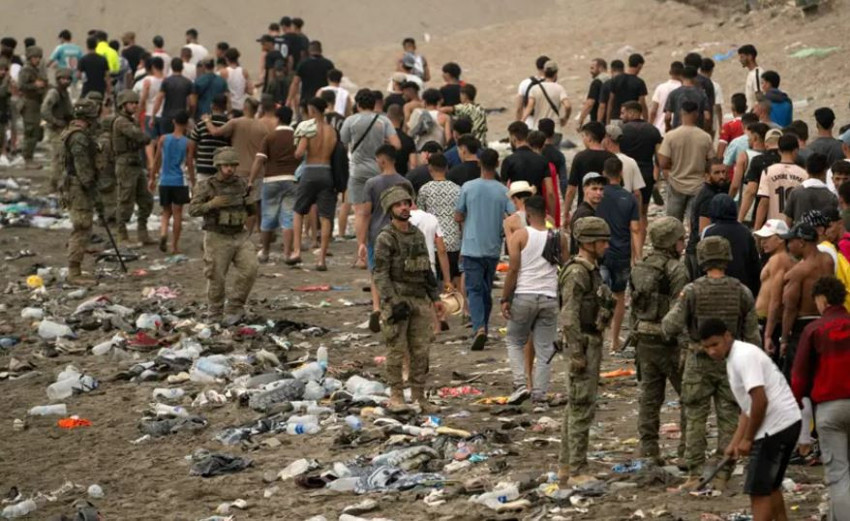 Avrupa'da deprem! 24 saatte 60 bin kişi sınırı aştı! En az 57 kişi öldü! "Kent işgal edilmiş gibi" - Resim : 5