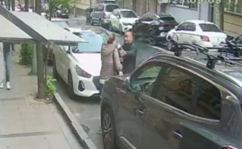 Şişli'de dehşet anları! Eski eşine kurşun yağdırdı: İşte o anlara ait görüntüler - Resim : 2