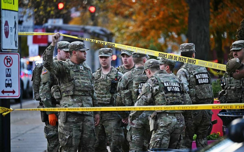 ABD Başkanı Trump duyurdu: "Dün saldırıya uğrayan 2 Ulusal Muhafızdan biri hayatını kaybetti" - Resim : 1