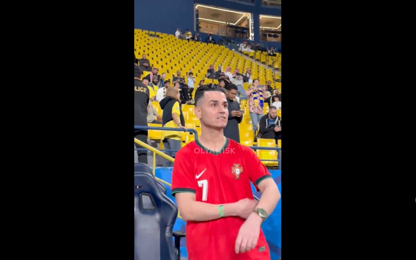 Cristiano Ronaldo 'Adanalı' versiyonu ile karşılaştı! Ünlü futbolcunun tepkisi olay oldu - Resim : 2