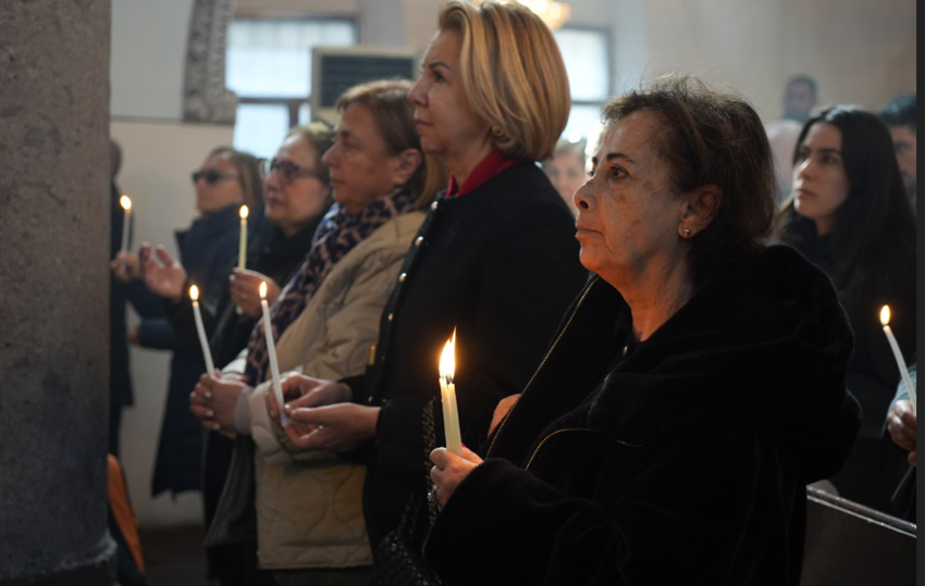Kayseri'de Surp Krikor Lusaroviç Kilisesi'nde miçing ayini düzenlendi! - Resim : 2