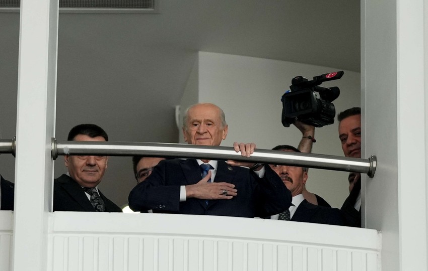 MHP lideri Devlet Bahçeli'den 65 gün sonra ilk görüntü! Türkeş'in mezarını ziyaret etti, MHP Genel Merkezi'nde mesaiye başladı - Resim : 12
