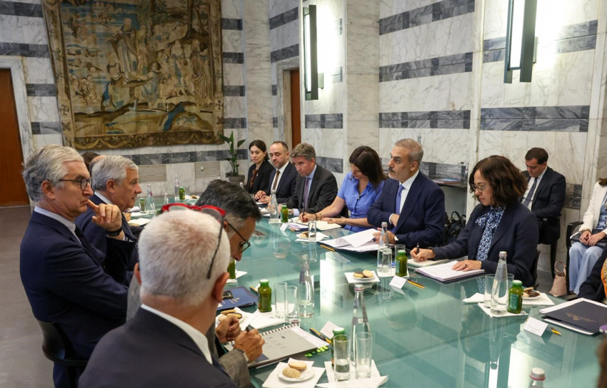 Dışişleri Bakanı Fidan'dan İtalya'da önemli açıklamalar: "Netanyahu’ya göz yumanlar artık uyanmalı" - Resim : 2