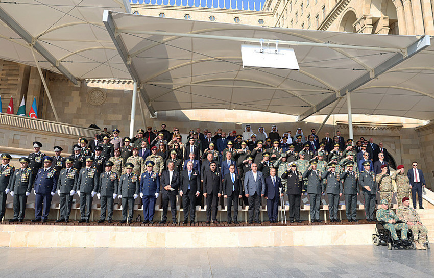 Karabağ Zaferi'nin 5. yılı! Erdoğan'dan Bakü'de tarihi açıklama: "Karabağ Türk dünyası için gurur vesilesidir" - Resim : 6