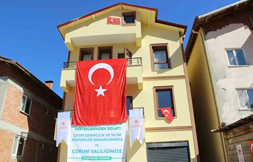 Şehidin vasiyetini Çevre, Şehircilik ve İklim Değişikliği Bakanlığı gerçekleştirdi! İnşa edilen ev ailesine teslim edildi - Resim : 6