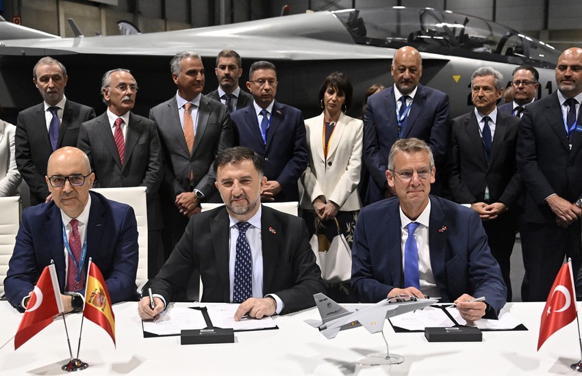 Airbus ve TUSAŞ’tan işbirliği! Milli Gurur HÜRJET Avrupa semalarında! - Resim : 1