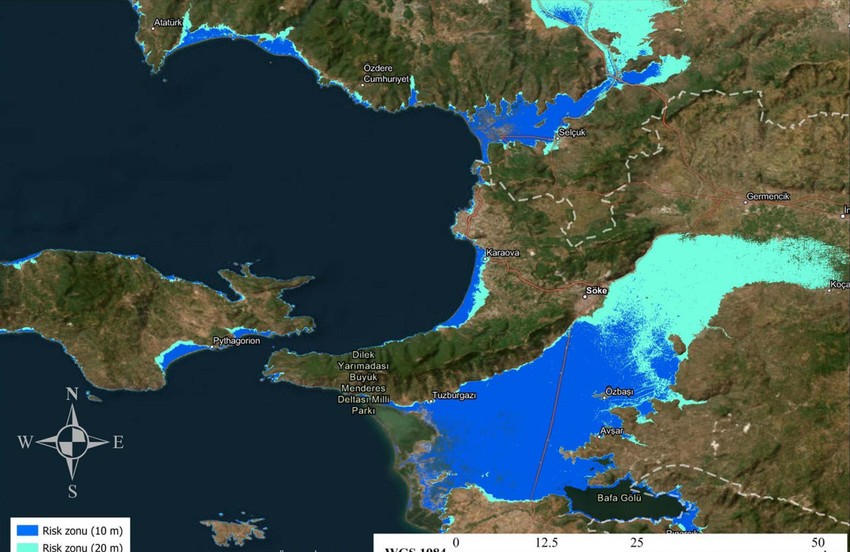 Santorini'deki sismik hareketlilik Türkiye'yi ne kadar etkiler? Uzmanlar taşkın riskini belirledi! - Resim : 2