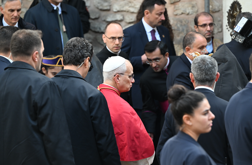 Papa 14. Leo, Ahmet Minguzzi'nin babası Andrea Minguzzi ile görüştü! - Resim : 1