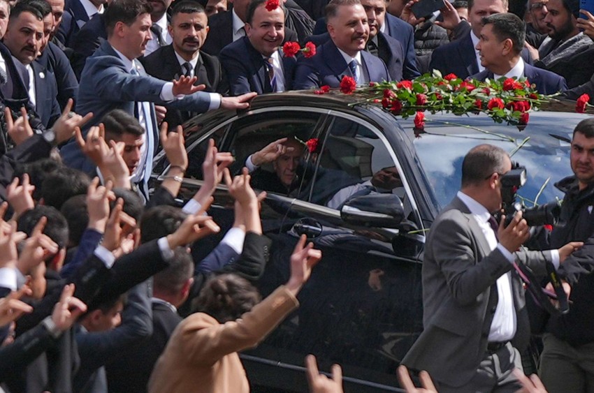 MHP lideri Devlet Bahçeli'den 65 gün sonra ilk görüntü! Türkeş'in mezarını ziyaret etti, MHP Genel Merkezi'nde mesaiye başladı - Resim : 15
