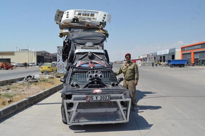 Sosyal medyada gündem olmuştu: Aksaray’da Mad Max tarzı araç için karar - Resim : 3