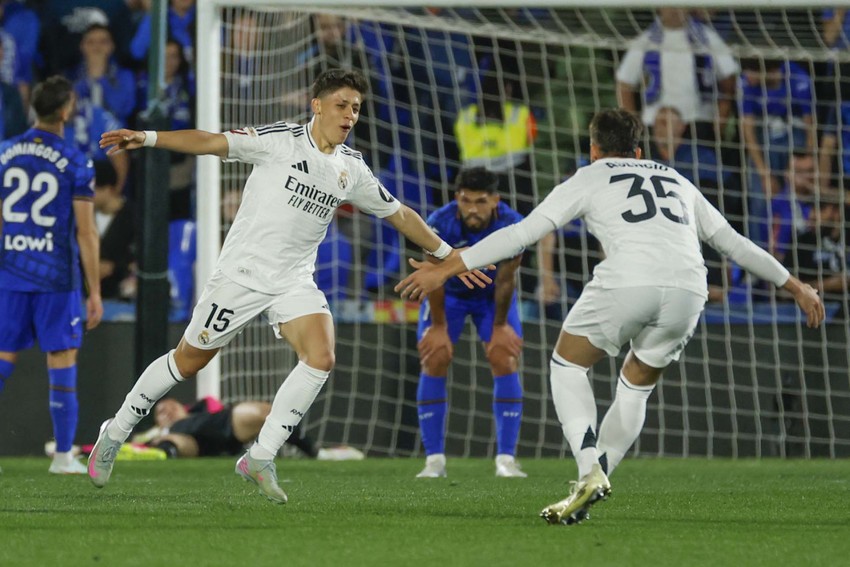 Arda Güler’dan hayat öpücüğü! Real Madrid, Getafe deplasmanında kazandı - Resim : 1