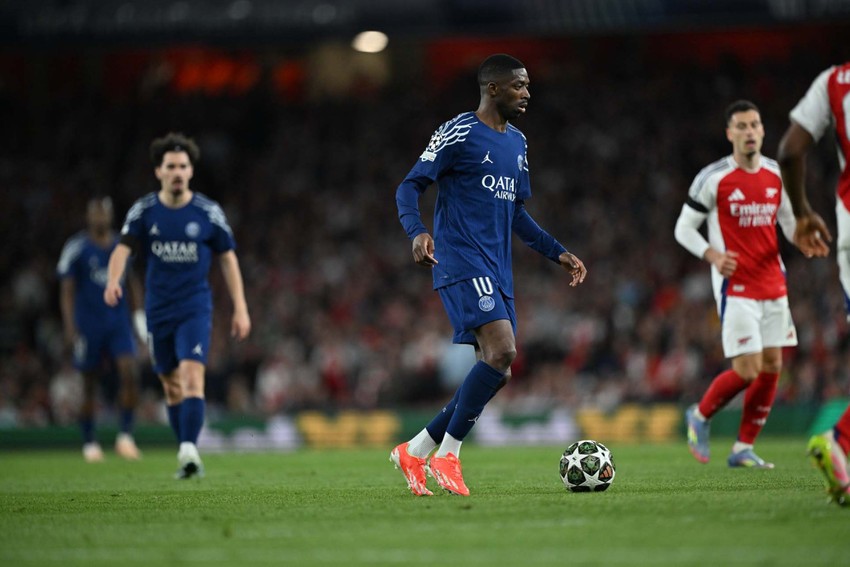 Şampiyonlar Ligi’nde Paris Saint Germain fırtınası! Arsenal’in fişini Dembele çekti - Resim : 2