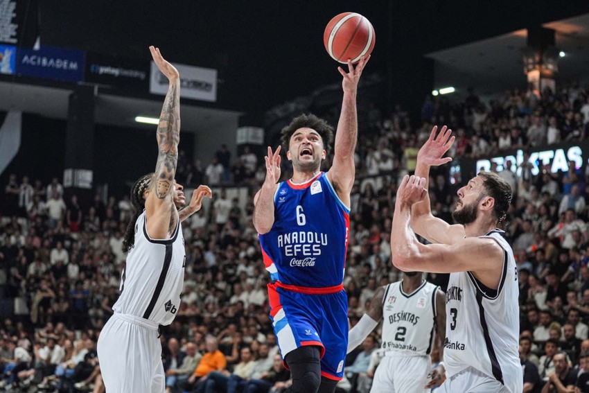 Seri eşitlendi! Beşiktaş’tan Anadolu Efes’e 27 sayılık fark! - Resim : 2