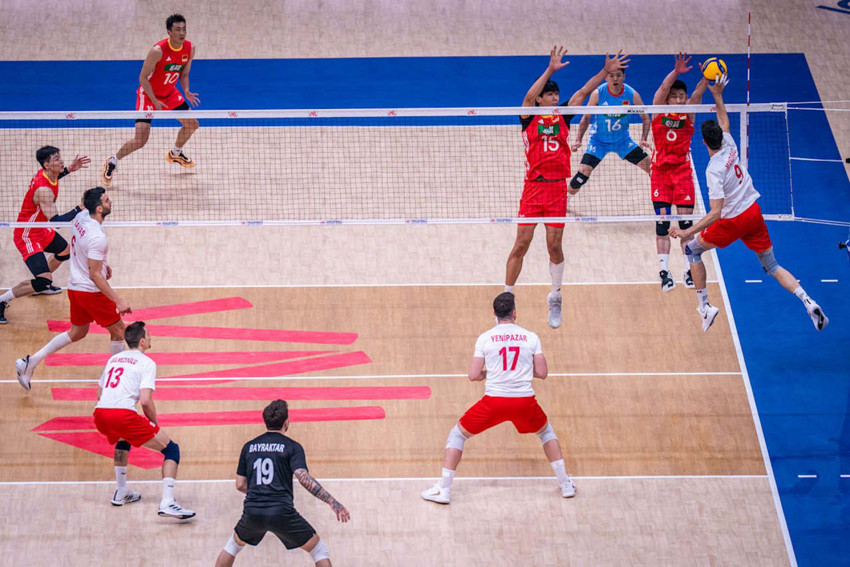 İlk galibiyet geldi! Filenin Efeleri, Milletler Ligi’nde Çin’i yendi! - Resim : 2