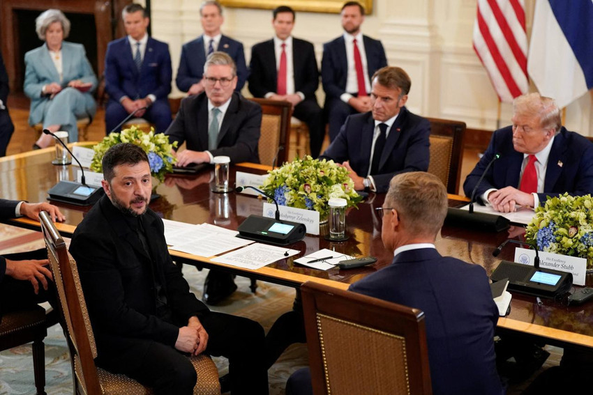 ABD'de tarihi zirve! Trump ve Zelenski'den dünyaya net mesaj - Resim : 1