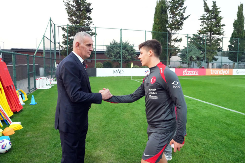 A Milli Takım’da Bulgaristan ve Gürcistan maçı hazırlıkları sürüyor - Resim : 3