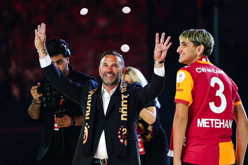 Ali Sami Yen'de muhteşem gece! Süper Lig şampiyonu Galatasaray kupasına kavuştu - Resim : 9
