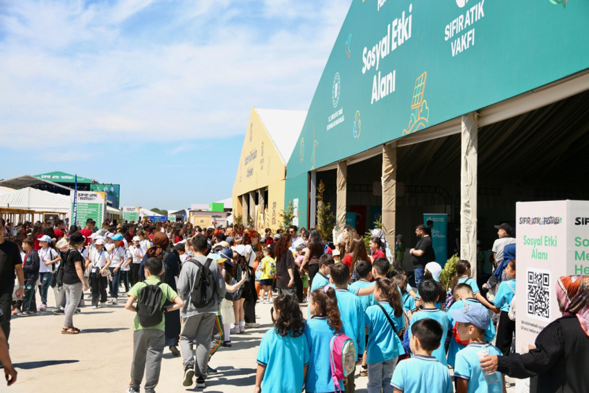 Sıfır Atık Festivali kapılarını açtı! Atölyeler, oyunlar ve konserlerle Sıfır Atık heyecanı - Resim : 2