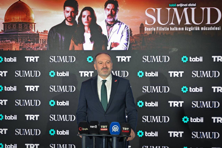 Filistin’in sessiz çığlığı “Sumud” ile ekrana taşındı! TRT Genel Müdürü Sobacı: Filistin halkıyla dayanışmamızı diri tutuyoruz - Resim : 2