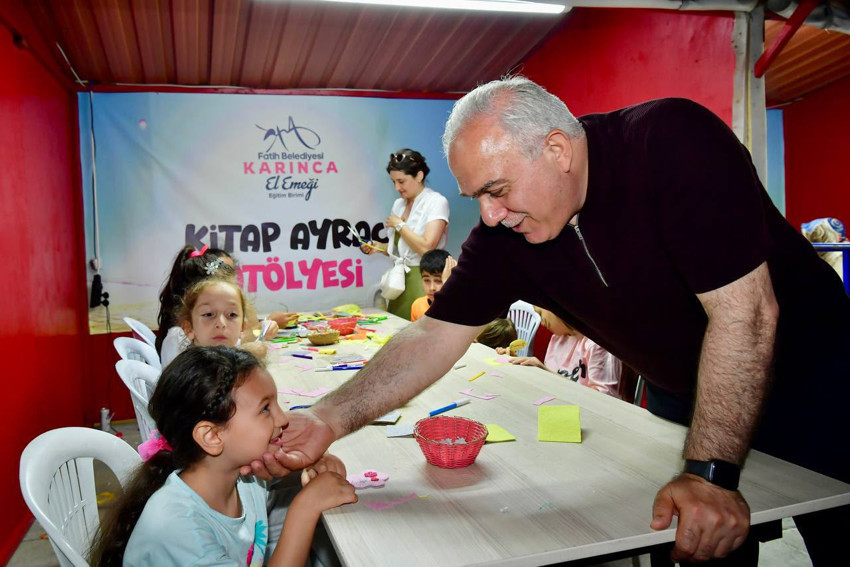 Fatih’te çocuklar için yaz şenliği başladı! Topkapı’da renkli görüntüler - Resim : 3