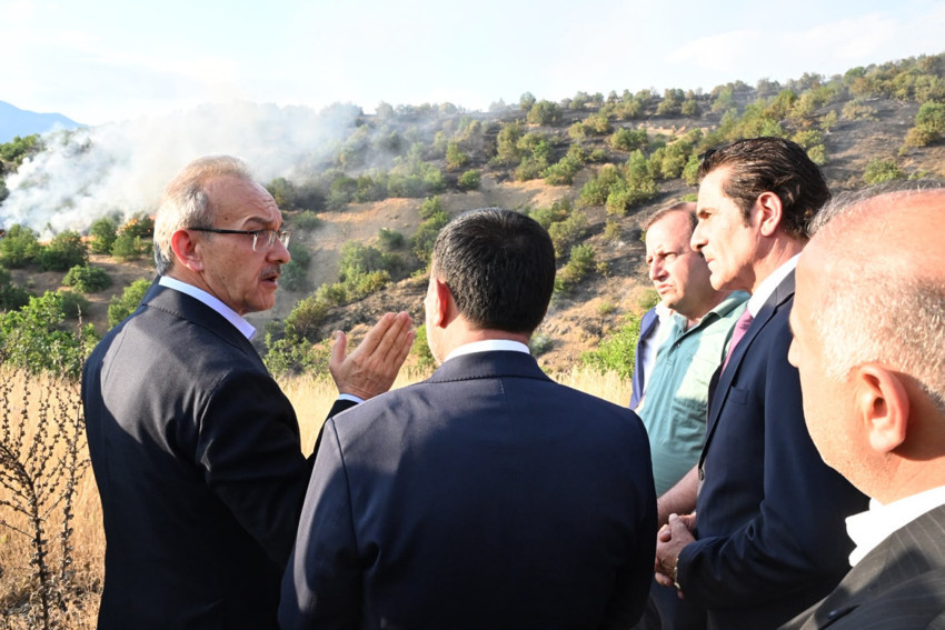 Malatya'da orman yangınI - Resim : 1