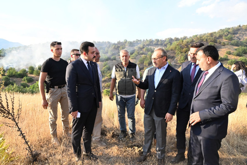 Malatya'da orman yangınI - Resim : 2