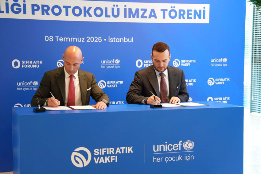 Sıfır Atık Vakfı ile UNICEF’ten gelecek nesiller için büyük adım! Samed Ağırbaş duyurdu: Güçlü bir seferberlik başlatıyoruz - Resim : 2