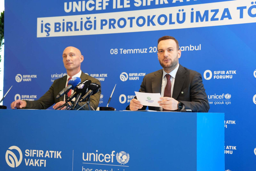 Sıfır Atık Vakfı ile UNICEF’ten gelecek nesiller için büyük adım! Samed Ağırbaş duyurdu: Güçlü bir seferberlik başlatıyoruz - Resim : 3