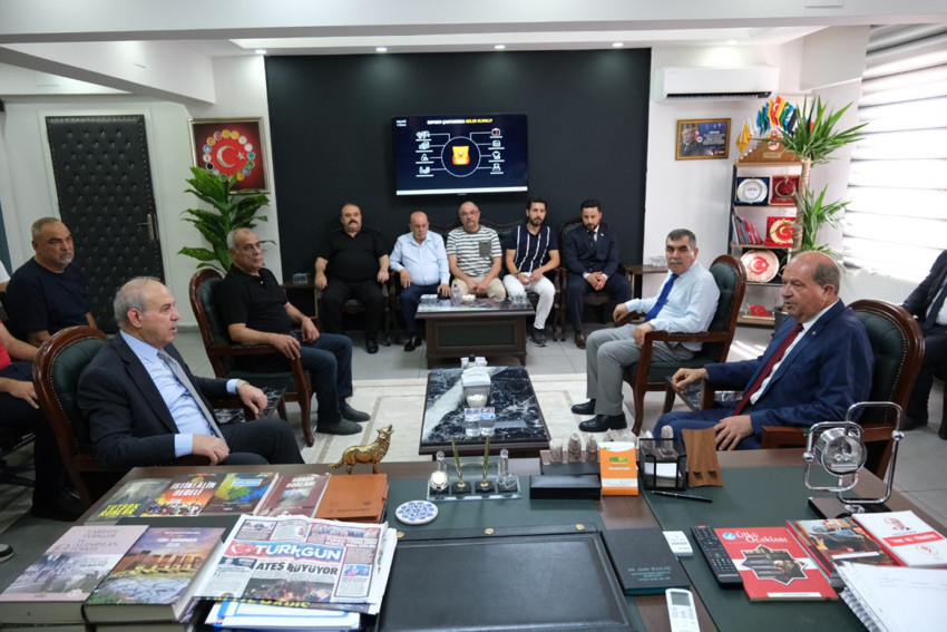 MHP Gaziantep İl Başkanlığı Ersin Tatar’ı ağırladı: Kıbrıs Türk davasına güçlü destek - Resim : 3