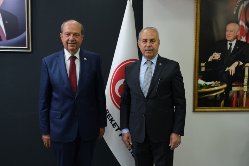 MHP Gaziantep İl Başkanlığı Ersin Tatar’ı ağırladı: Kıbrıs Türk davasına güçlü destek - Resim : 2