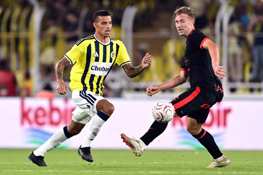 Fenerbahçe taraftarı Greenwood’u bağrına bastı! Futbolseverler o anları tv100’de izledi! - Resim : 1