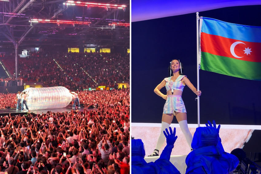 Bakü’de şişeden Katy Perry çıktı: Konserde sıra dışı şov - Resim : 3