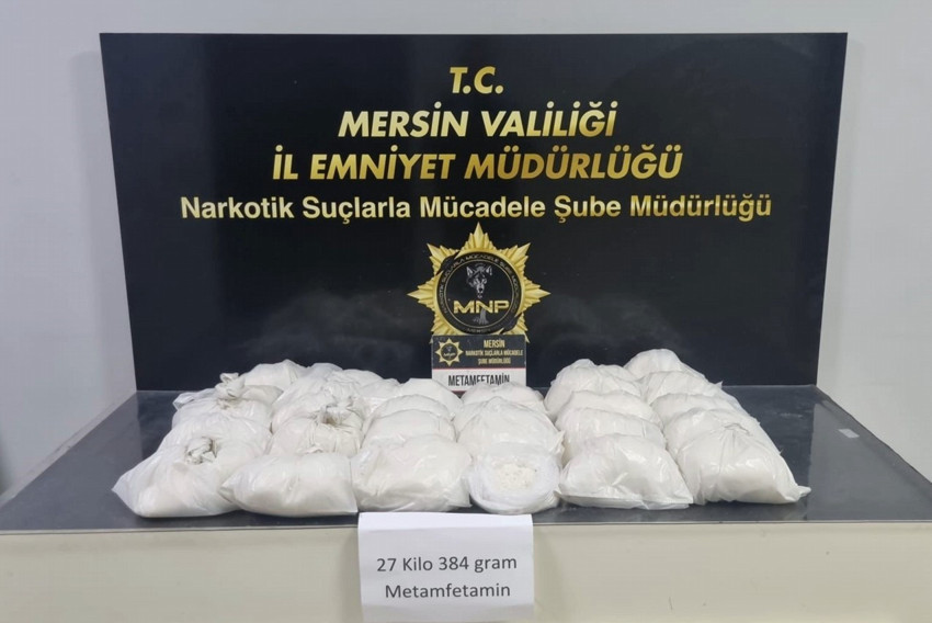 Zehir tacirlerine darbe! 27 kilogram yasaklı madde ele geçirildi - Resim : 2