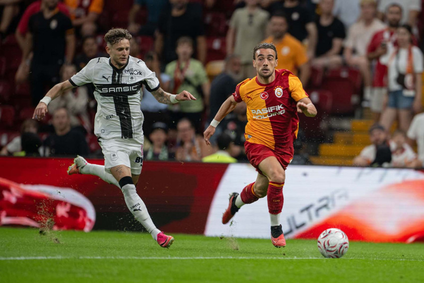 tv100’de gol yağmuru! Galatasaray- Rennes maçında kazanan çıkmadı - Resim : 1