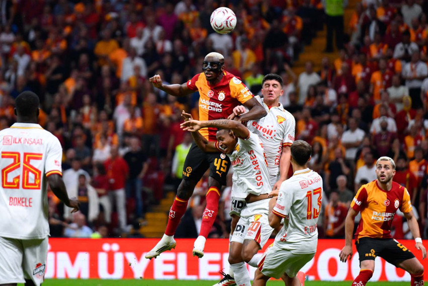 Ali Sami Yen'de gol düellosu! Galatasaray, Göztepe’yi geriden gelip devirdi! Osimhen damga vurdu - Resim : 2