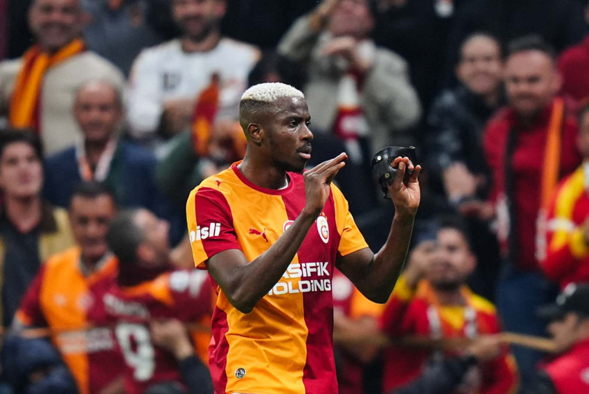 Dev derbide kazanan Galatasaray! Fenerbahçe'yi Osimhen yıktı - Resim : 1