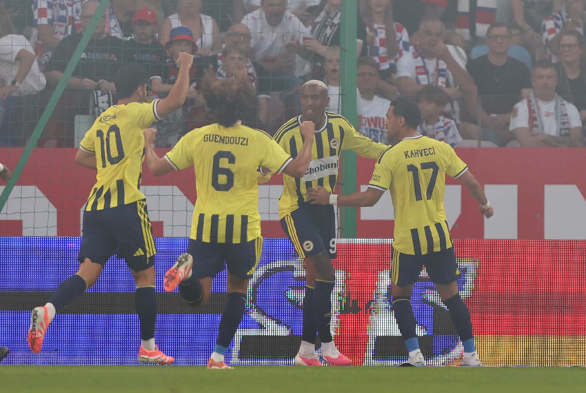 Fenerbahçe, Devler Ligi’nde tur için sahada! Rakip Gornik Zabrze! Maçta 2 gol var - Resim : 1