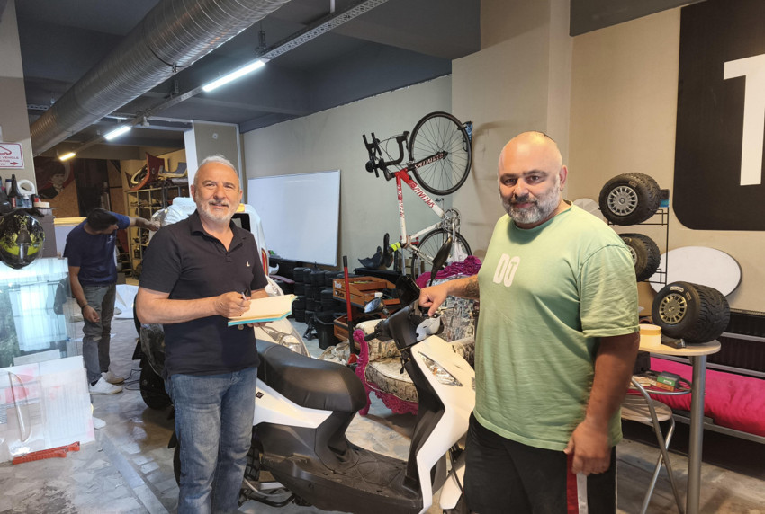 Eski benzinli motosikletler elektrikliye dönüştürülüyor: 30 liralık elektrikle 120 Km - Resim : 1