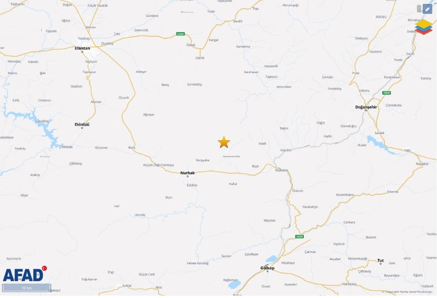 Kahramanmaraş'ta korkutan deprem! - Resim : 1