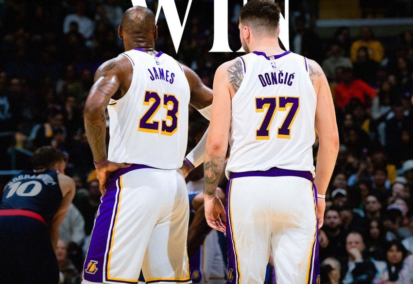 NBA’de Luka Doncic fırtınası! Lakers seriye bağladı! Celtics tarihe geçti - Resim : 1