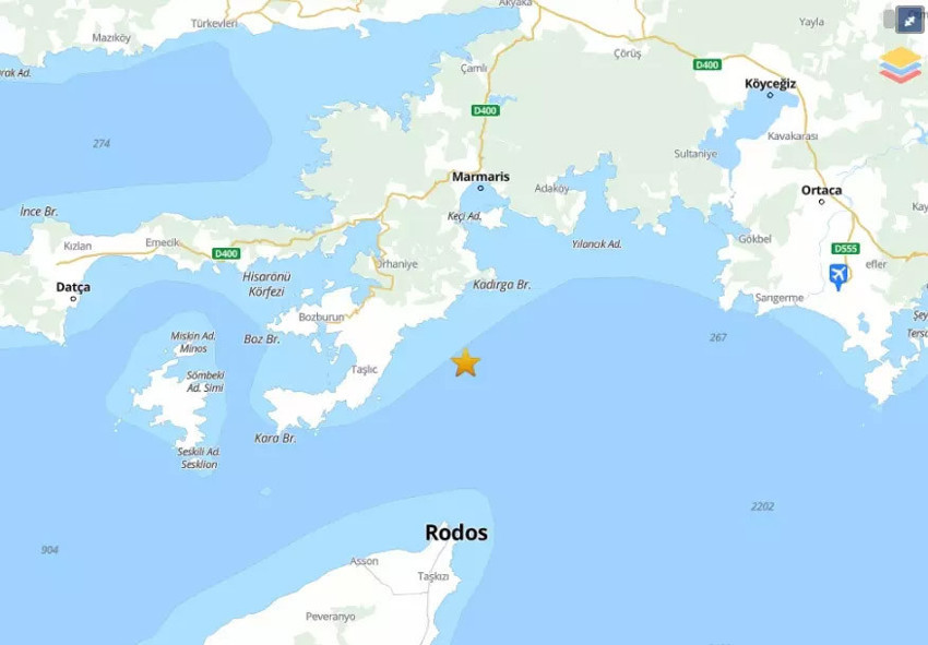 AFAD duyurdu! Muğla'da gece yarısı şiddetli deprem! Ölü ve yaralılar var - Resim : 1