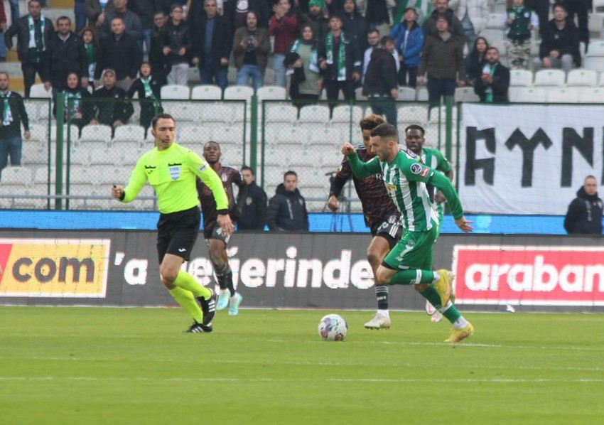 Konyaspor 1-2 Beşiktaş! Kartal son saniyede attı - Resim : 3