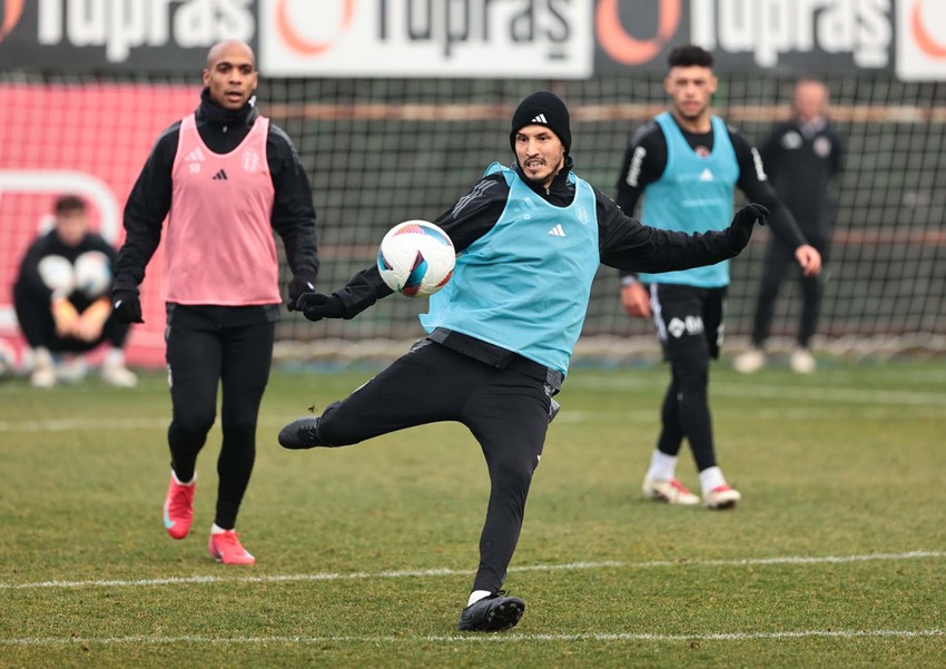 Beşiktaş'ta yüzler gülüyor! Antalyaspor maçı hazırlıkları başladı - Resim : 3