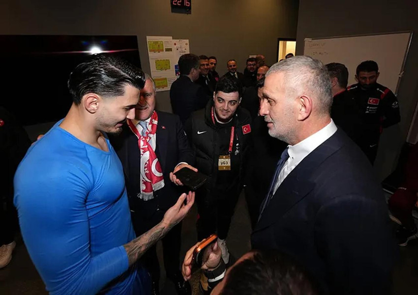 Cumhurbaşkanı Erdoğan'dan A Millilere tebrik telefonu - Resim : 3