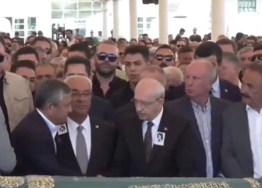 Deniz Baykal'ın eşi Olcay Baykal son yolculuğuna uğurlanıyor! Kılıçdaroğlu ve Özel törene katıldı - Resim : 2