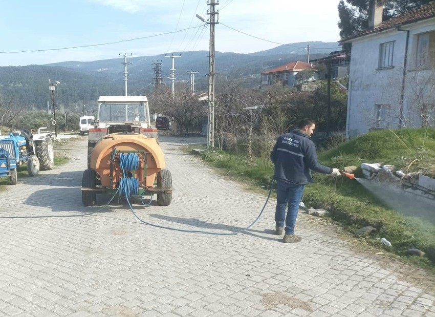 Aydın'da görevli ekipler, hazırlıklara başladı. Her yeri ilaçlıyorlar - Resim : 2